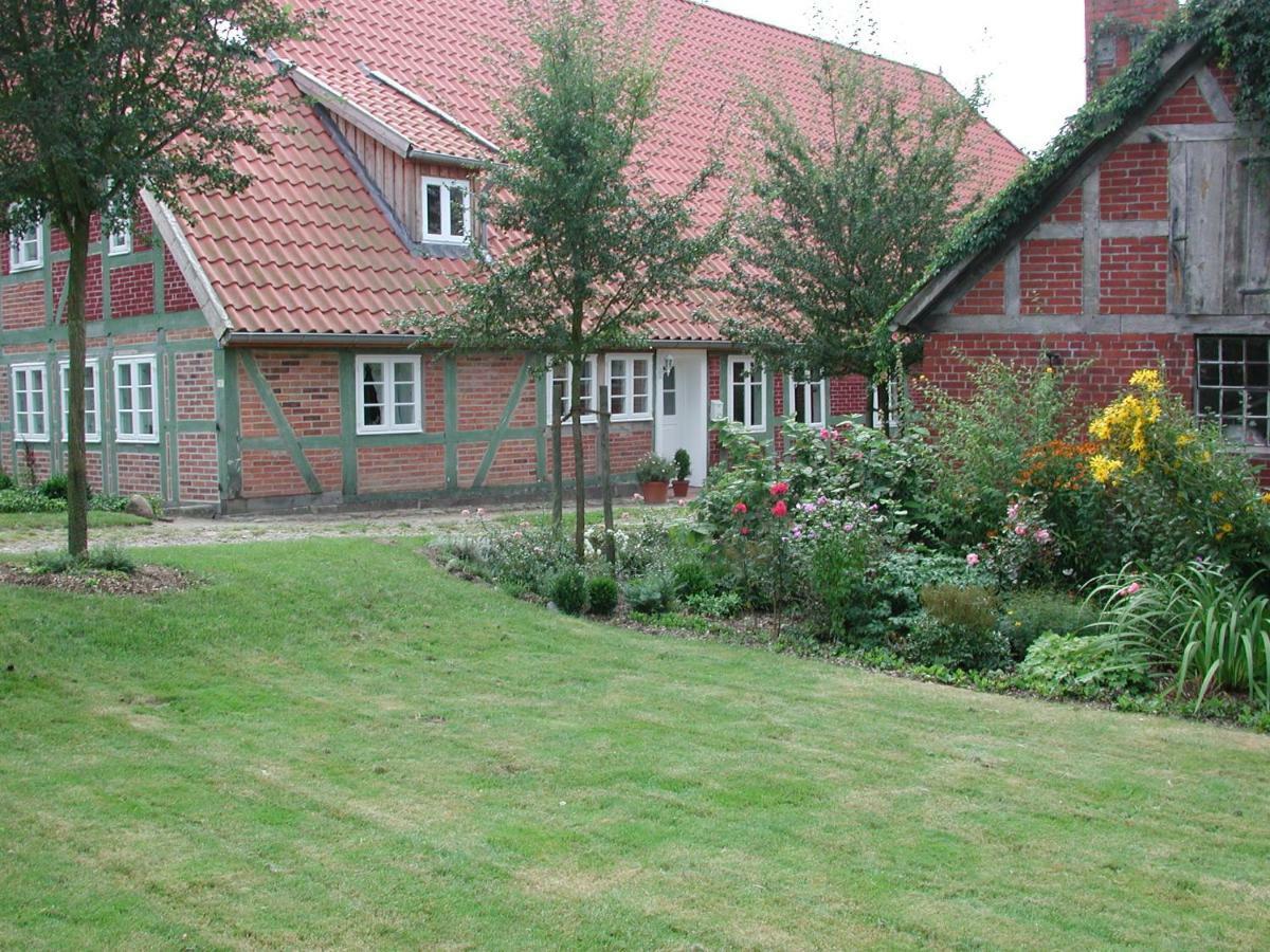 Ferienwohnung Am Elbdeich Bleckede Exterior foto